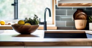 Wystrój kuchennego blatu: modne aranżacje i pomysły na dekorację