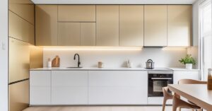 Bardzo wąska kuchnia w bloku? Metamorfoza i optymalizacja przestrzeni!