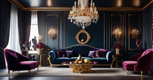 Styl Glamour: Jak urządzić lśniące wnętrza w Twoim domu?