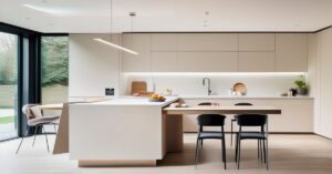 Przedłużenie blatu w kuchni jako stół: Funkcjonalny pomysł do małej kuchni