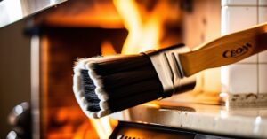 Jak wyczyścić komin domowym sposobem? Samodzielnie, bez dachu!