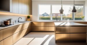 Kuchnia z oknem w kształcie U: inspiracja na aranżację!