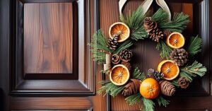 Jak zrobić wieniec na drzwi? DIY świąteczna ozdoba wejściowych!