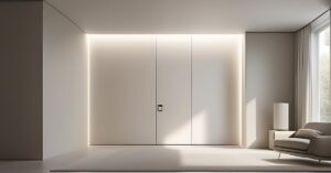 Jak ukryć drzwi w ścianie? Niewidoczne wejście dla minimalistycznego wnętrza!