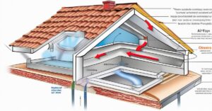 Wentylacja grawitacyjna na poddaszu: Skuteczna, bezproblemowa.