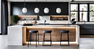 Kuchnia z barkiem: Inspiracje i aranżacje kuchennego wnętrza
